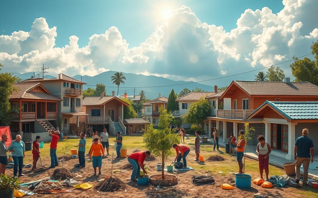 odbudowa społeczności